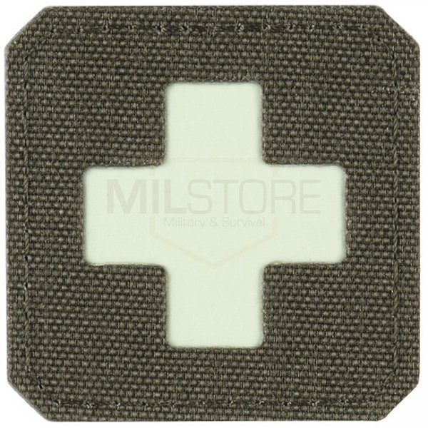 M-Tac Medic Cross Laser Cut Patch GID - Ranger Green