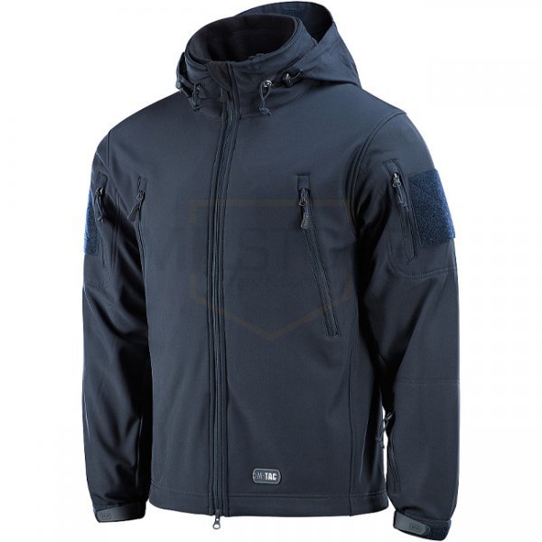 M-Tac Softshell Jacket & Liner - Dark Navy Blue - XS