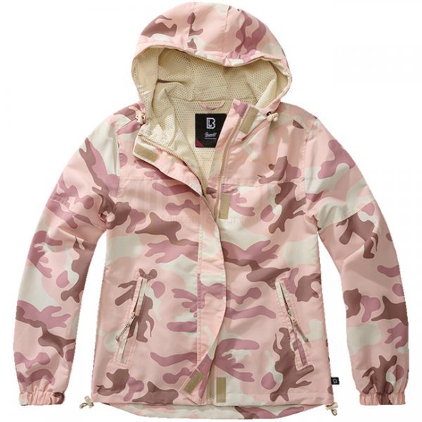 Brandit Ladies Summer Windbreaker Frontzip - Candy Camo - XS