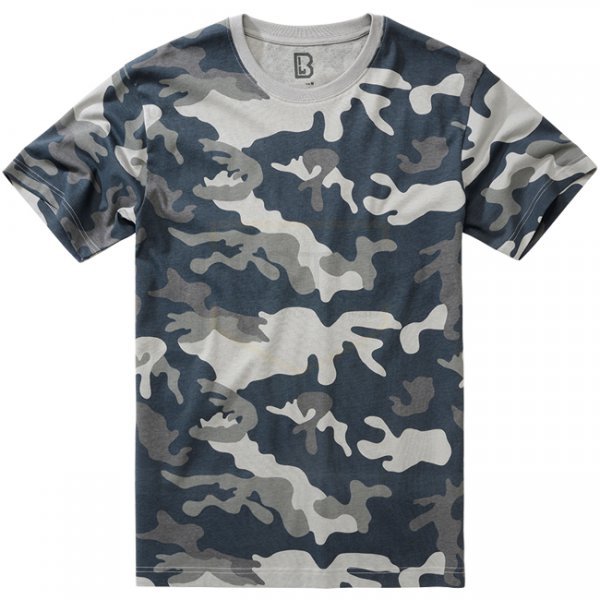 Brandit T-Shirt - Grey Camo - L