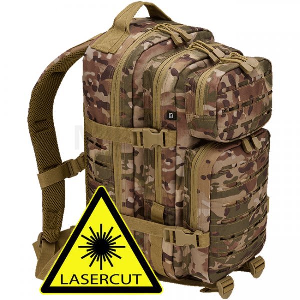 Brandit US Cooper Backpack Lasercut Medium - Tactical Camo