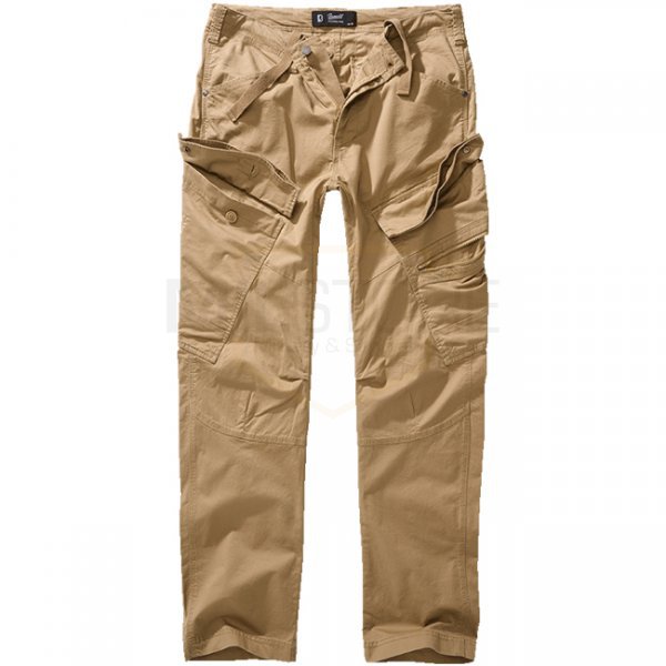 Brandit Adven Trouser Slim Fit - Camel - S