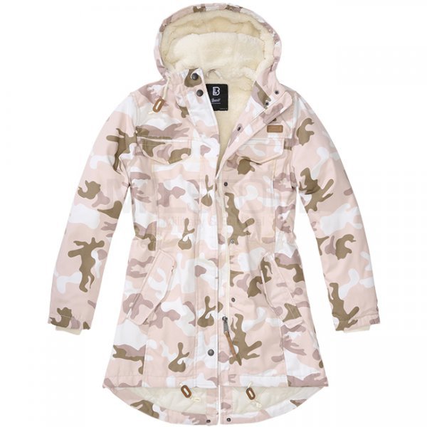 Brandit Ladies Marsh Lake Parka - Candy Camo - S