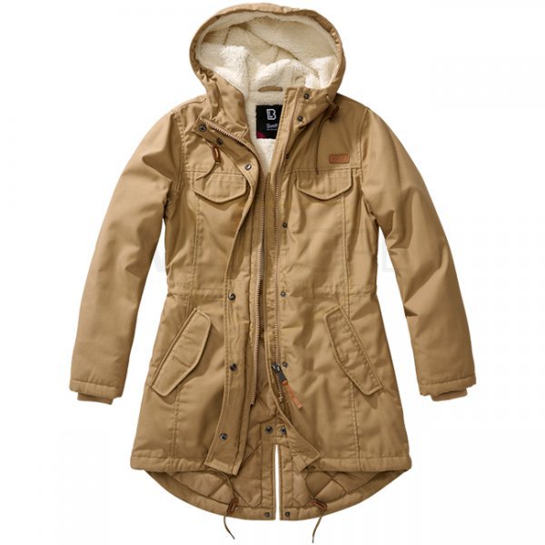 Brandit Ladies Marsh Lake Parka - Camel - S