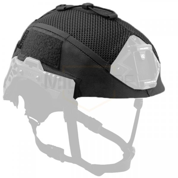 Agilite Team Wendy Exfil Carbon Helmet Cover - Black - M/L