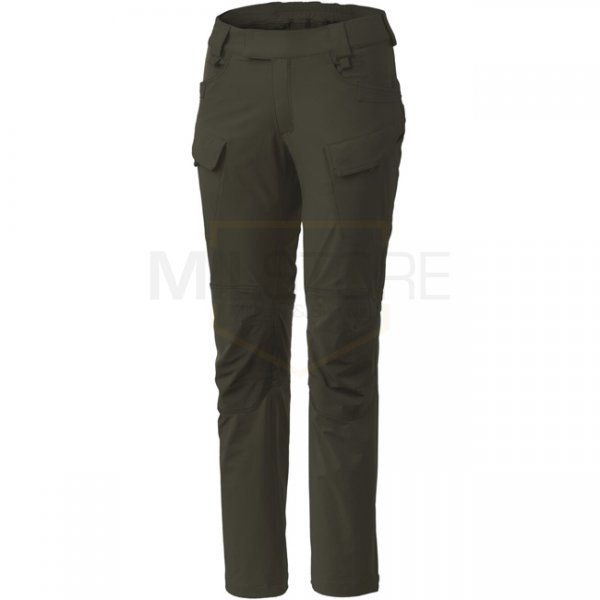 Helikon-Tex Women's OTP Outdoor Tactical Pants - Taiga Green - XS - Regular