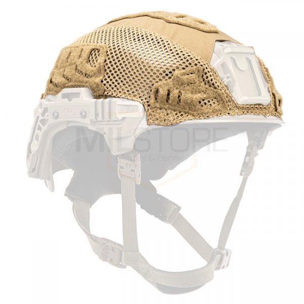 Team Wendy EXFIL Carbon LTP Rail 3.0 Helmet Cover - Coyote - XL