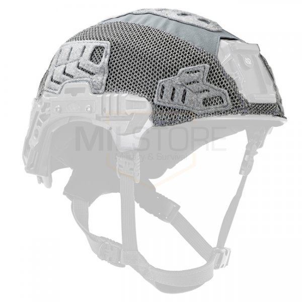 Team Wendy EXFIL Carbon LTP Rail 3.0 Helmet Cover - Wolf Grey - XL