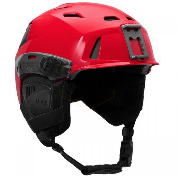 Team Wendy M-216 Backcountry Ski SAR Helmet & Switch Rail - Red - L