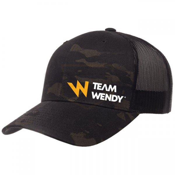 Team Wendy Trucker Hat - Multicam Black