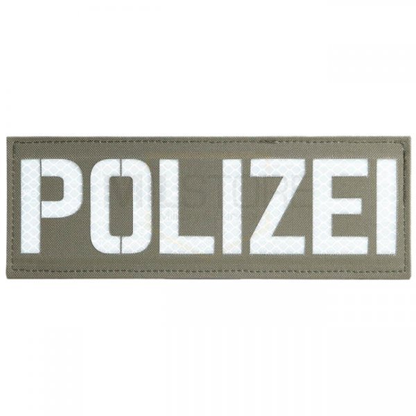 TERRA B POLIZEI Patch Large - Olive