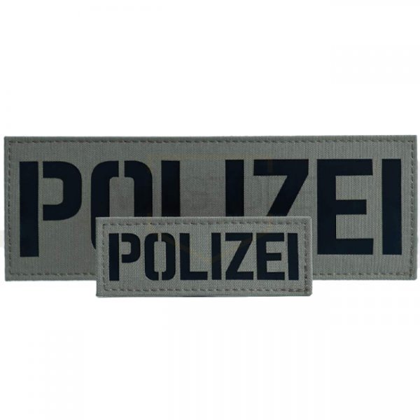 TERRA B POLIZEI Patch Set - Olive / Black