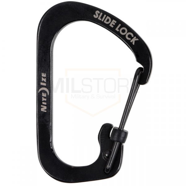 Nite Ize Carabiner Slidelock Steel #2 - Black