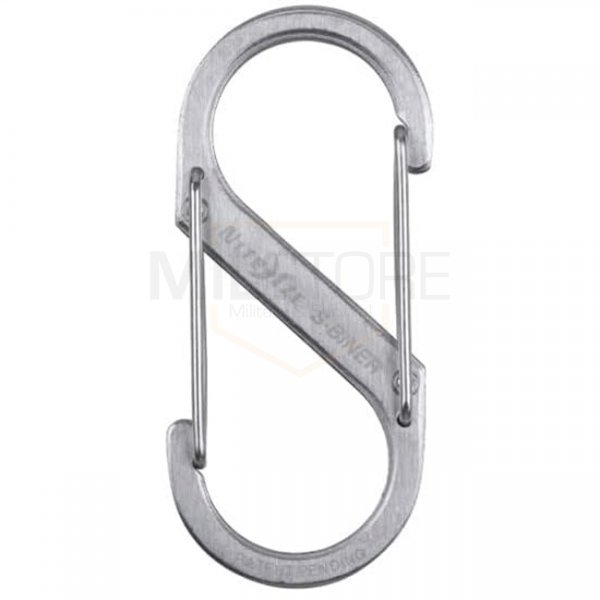 Nite Ize Dual Carabiner Stainless Steel #3 - Silver