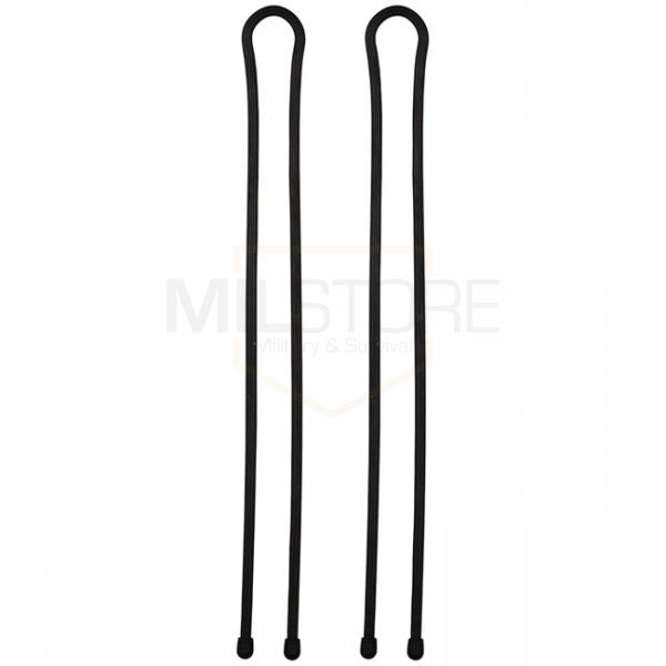 Nite Ize Gear Tie Reusable Rubber Twist Tie 2 Pack 32 Inch - Black