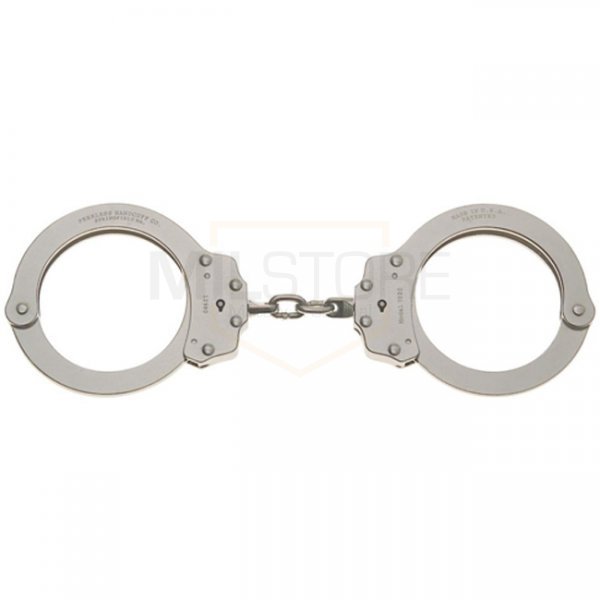 Peerless Model 702C Oversize Chain Link Handcuff - Nickel