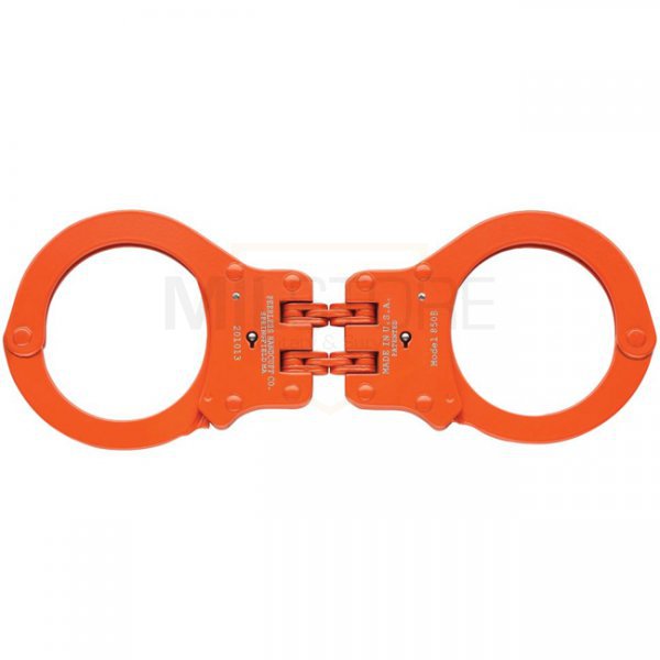 Peerless Model 850C Hinged Handcuff - Orange