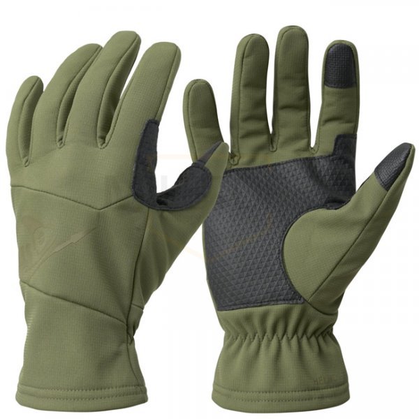 Helikon-Tex Lizard Grip Gloves - Olive Green - 2XL