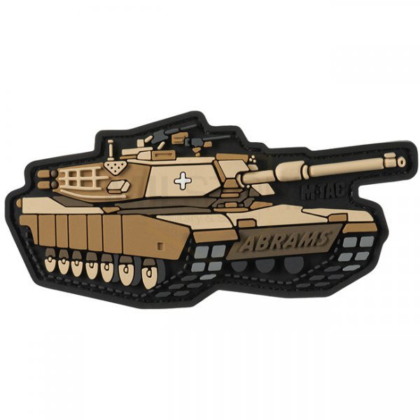 M-Tac ABRAMS Rubber Patch - Coyote