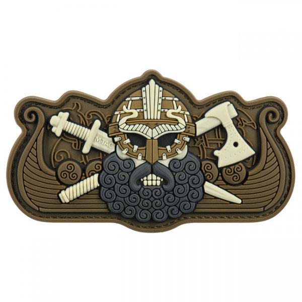 M-Tac Vikings Drakkar Rubber Patch - Coyote