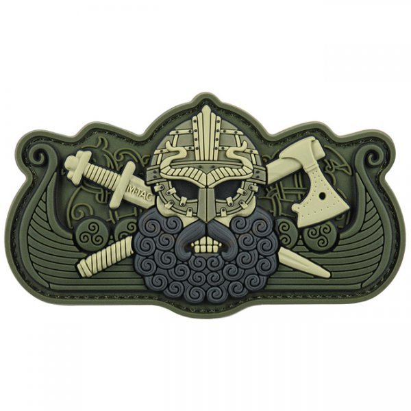 M-Tac Vikings Drakkar Rubber Patch - Olive