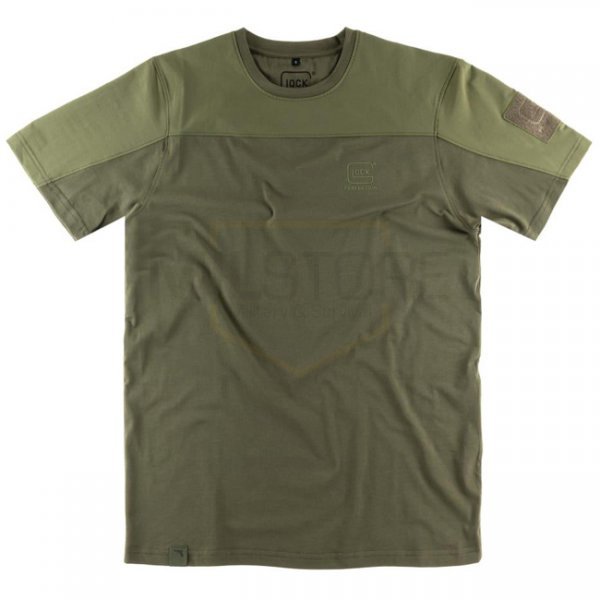 Glock Perfection Tactical T-Shirt - Green - 2XL