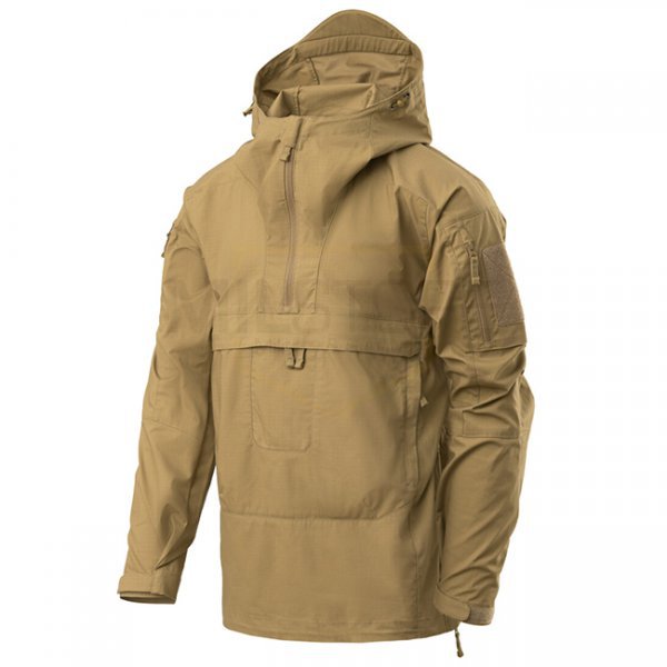 Helikon-Tex Tracer Anorak Jacket - Polycotton Stretch Ripstop - Coyote - S