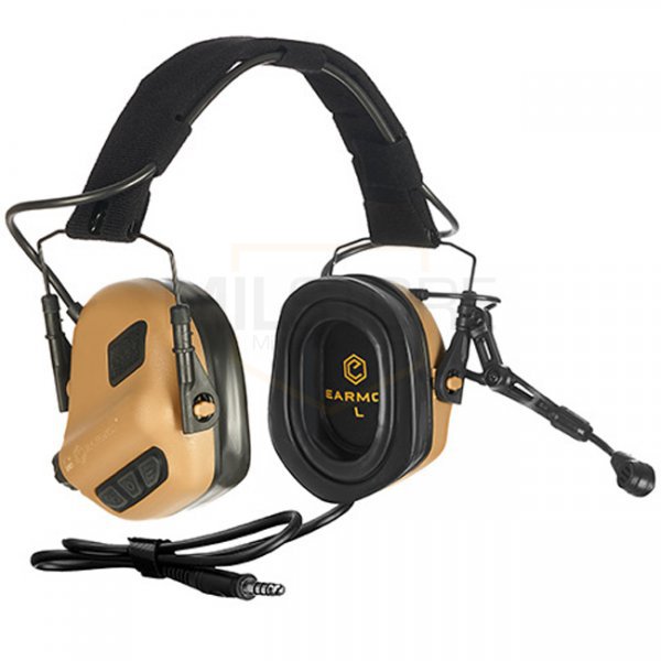 Earmor M32 PLUS Tactical Hearing Protection Ear-Muff - Coyote Brown