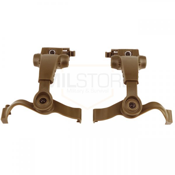 Earmor M16 PLUS ARC Rail Mount Kit - Coyote Brown