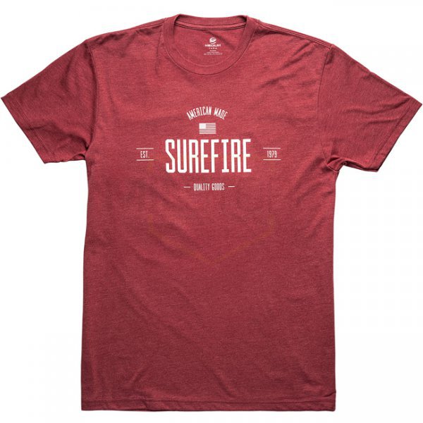 SureFire 1979 T-Shirt - Red - 2XL