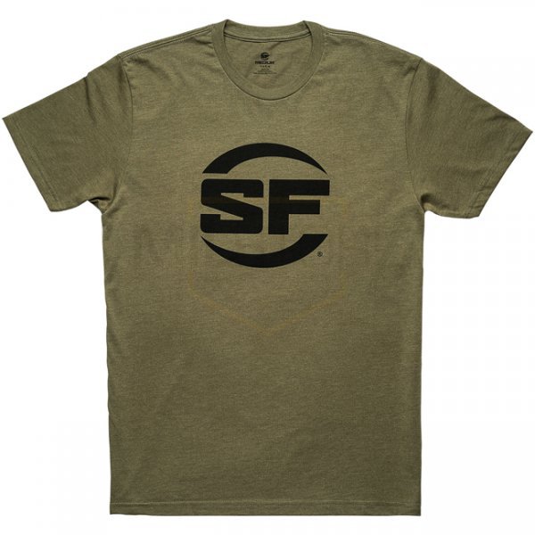 SureFire Button Logo T-Shirt - Olive - 2XL