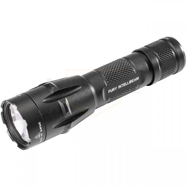 SureFire FURY Intellibeam Auto-Adjusting Dual Fuel LED Flashlight - Black