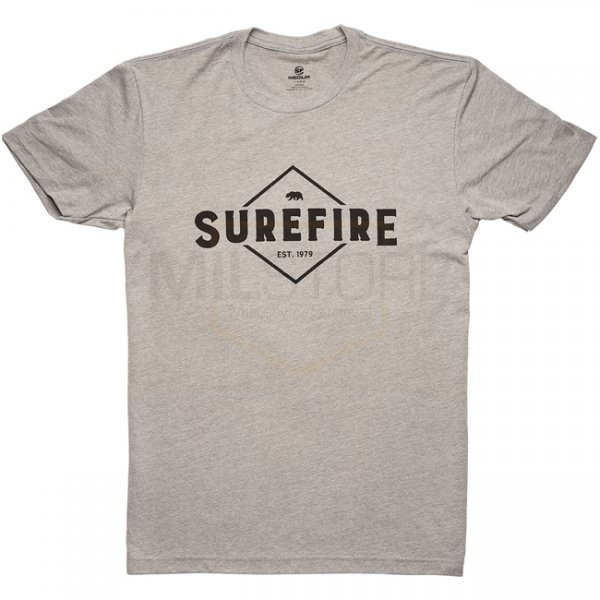 SureFire Outdoors Athletic T-Shirt - Grey - L