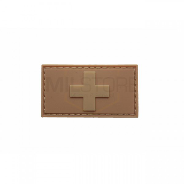 Pitchfork Swiss Flag Patch - Tan