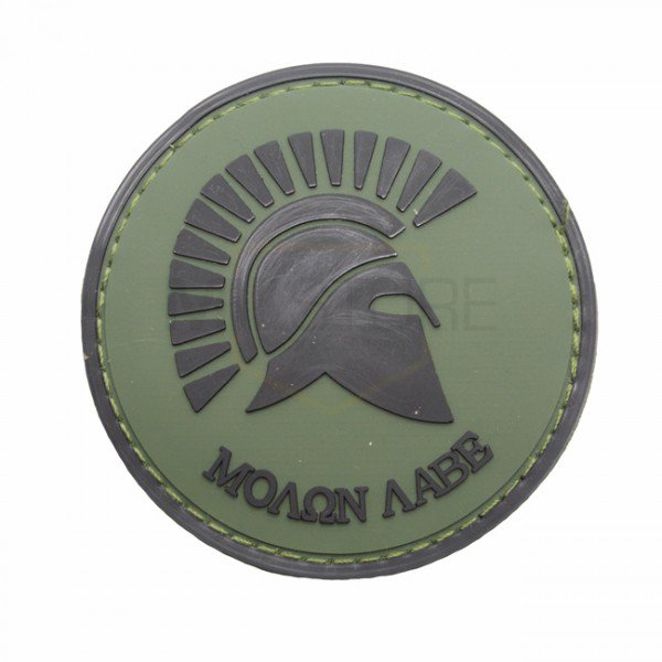 Pitchfork Molon Labe Patch - Olive