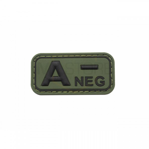 Pitchfork Blood Type A NEG Patch - Olive