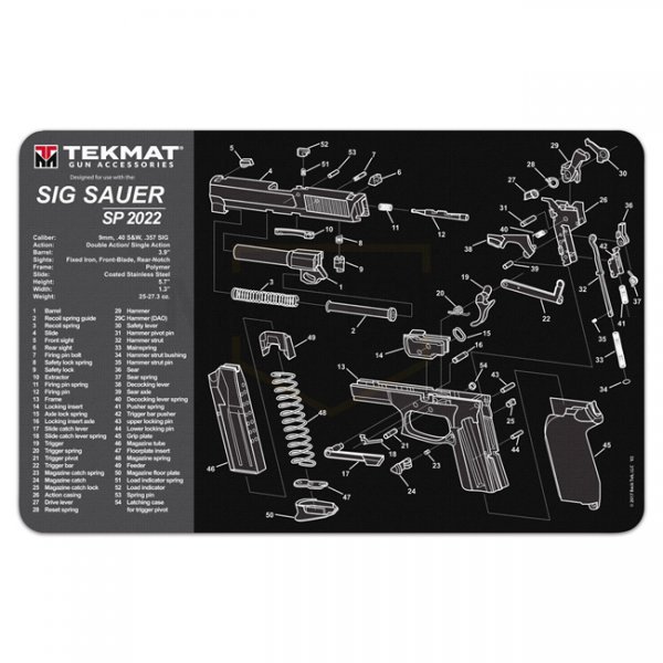 TekMat Cleaning & Repair Mat - SIG SP2022