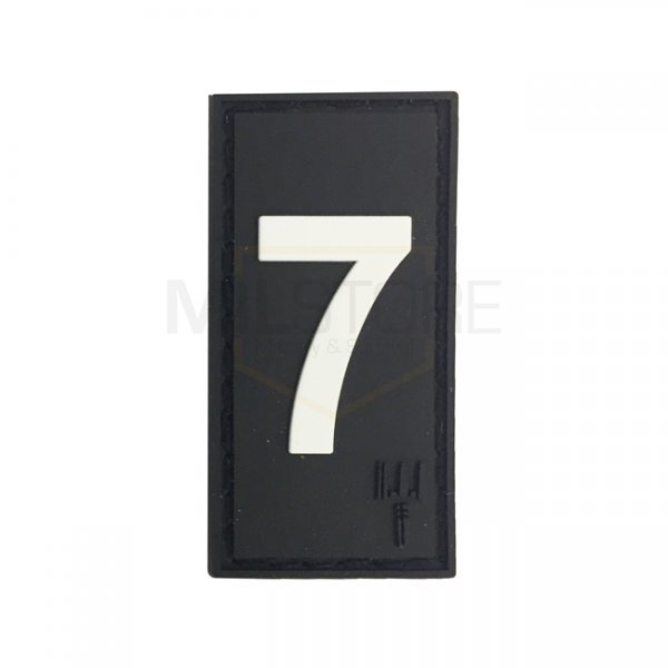 Pitchfork Number 7 Patch - Black