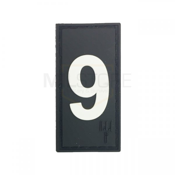 Pitchfork Number 9 Patch - Black