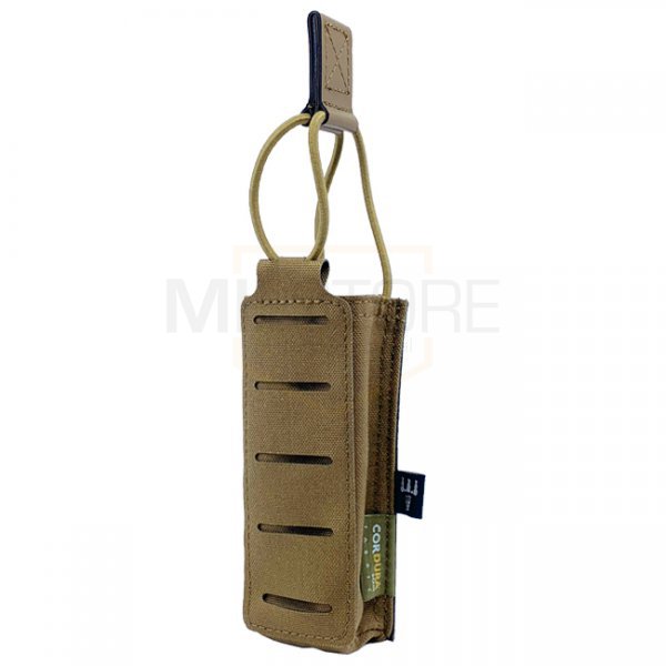 Pitchfork Open Single SMG Magazine Pouch - Coyote