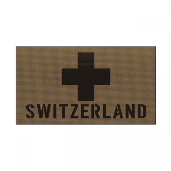 Pitchfork Switzerland IR Print Patch - Coyote