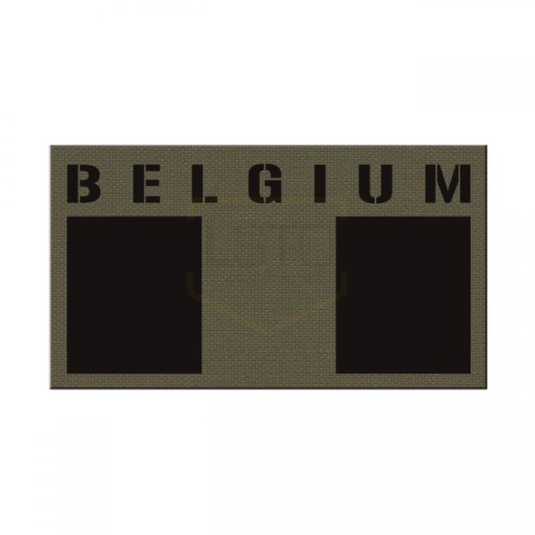 Pitchfork Belgium IR Print Patch - Ranger Green