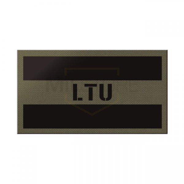 Pitchfork Lithuania IR Print Patch - Ranger Green