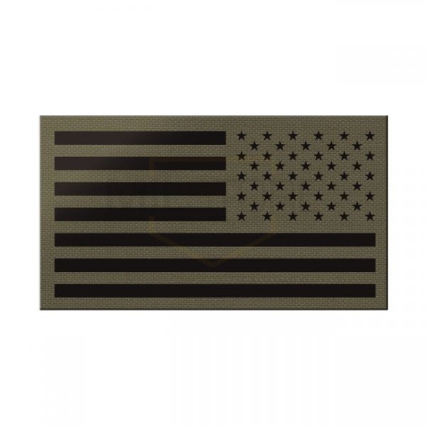 Pitchfork USA IR Print Patch Right - Ranger Green