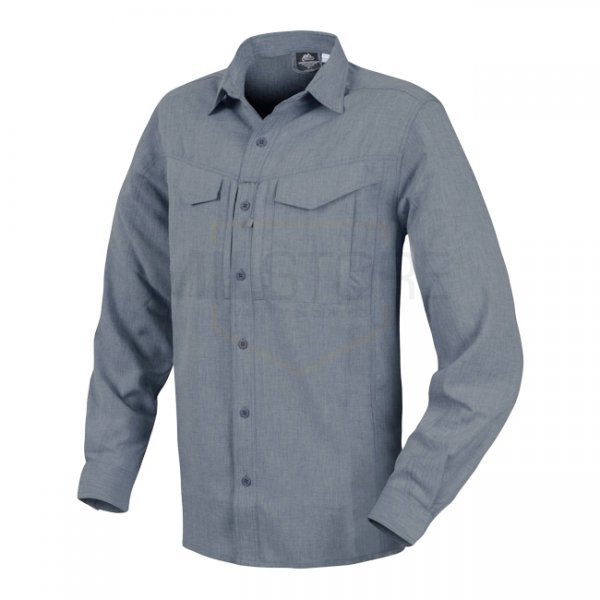 Helikon-Tex Defender Mk2 Gentleman Shirt - Melange Blue - S