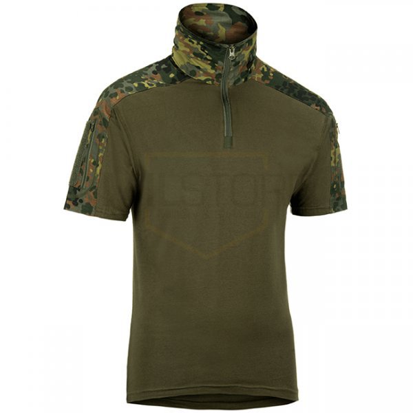 Invader Gear Combat Shirt Short Sleeve - Flecktarn - S