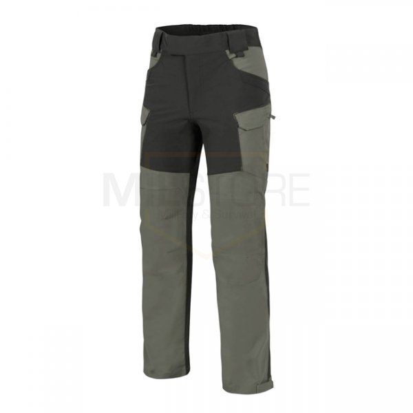 Helikon-Tex Hybrid Outback Pants Duracanvas - Taiga Green / Black - S - Regular