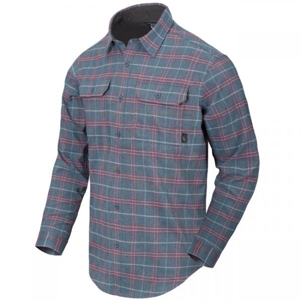 Helikon-Tex GreyMan Shirt - Graphite Plaid - S