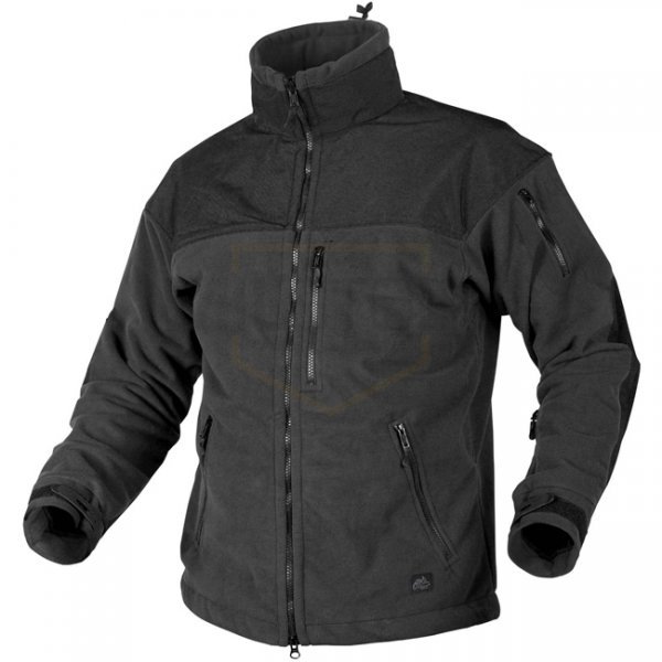 Helikon-Tex Classic Army Fleece Windblocker Jacket - Black - S