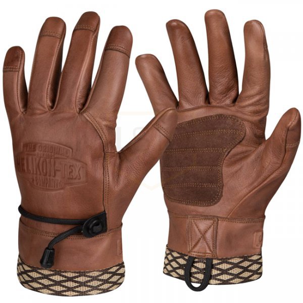 Helikon-Tex Woodcrafter Gloves - Brown - M